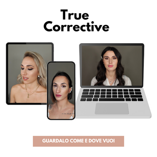 True Corrective: Veronica TC05 • Corso di Make Up Online su Pelle Sensibile e Reattiva e Eyeliner Sfumato