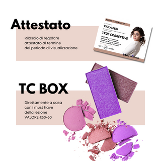 True Corrective: Pamela TC14 • Corso di Make Up Online Anti Age con Tiranti Effetto Cat Eye