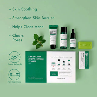 AHA BHA PHA 30 Days Miracle Care Kit - Trattamento Anti Imperfezioni