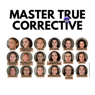 Master True Corrective • 22 Lezioni per Make Up Artist online